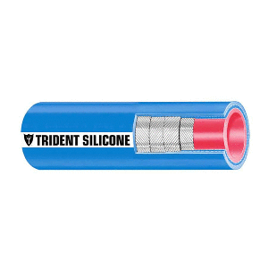 Trident Marine 8" ID x 6' Long Silicone Marine Wet Exhaust &amp; Water Hose - Blue