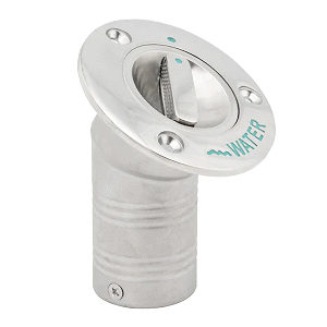 Whitecap 30&deg; EPA Pull-Up Deck Fill Angled 1-1/2" (Water) - 6125AEPA
