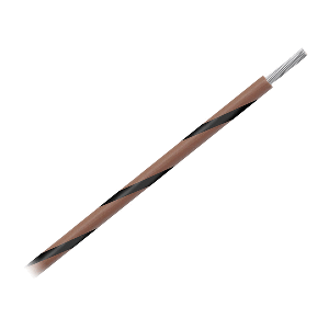 Pacer-Group-Pacer-14-AWG-Gauge-Striped-Marine-Wire-1000ft-Spool---Brown-w-Black-Stripe---WUL14BR-0-1000 WUL14BR-0-1000