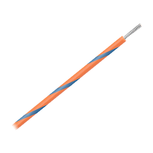 Pacer-Group-Pacer-16-AWG-Gauge-Striped-Marine-Wire-500ft-Spool---Orange-w-Blue-Stripe---WUL16OR-6-500 WUL16OR-6-500