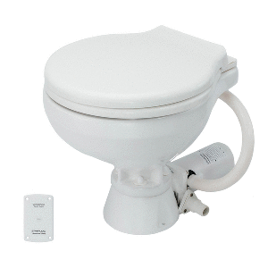 Johnson-Pump-Standard-Electric-Toilet---Comfort-Macerator-Style---24V---80-47436-02 80-47436-02