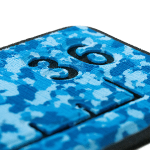 SeaDek-36-Routed-Ruler---6mm---Brushed-Texture---Aqua-Camo-Black---53583-80336 53583-80336