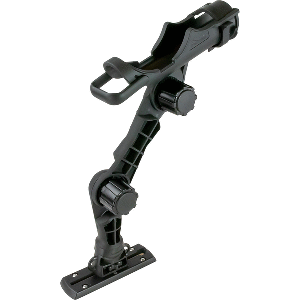 Sea-Dog Triple Threat&trade; Rod Holder - Track Mount Base w/6" Extension - 325425-1