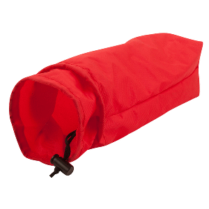 Sea-Dog Nylon Deck Plate Bag - 5" x 10" - Red - 337159R-1