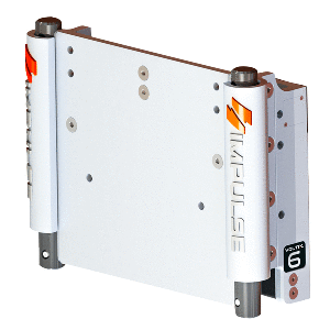 IMPULSE-6inch-Set-Back-Electric-Jack-Plate-w-Standard-Control---White-Cerakote---75052-W 75052-W