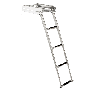 Whitecap-304-Stainless-Steel-4-Step-Sliding-Under-Platform-Ladder---S-1858 S-1858