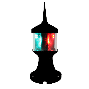 Lunasea-Lighting-Lunasea-Tri-Color-Anchor-Zero-Emission-Light-Fixture---12V---Black---LLB-73BK-01-BB LLB-73BK-01-BB