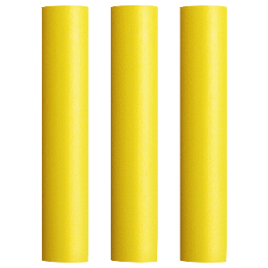 Pacer-Group-Pacer-Battery-Cable-Heat-Shrink-Tubing---1inch-x-12inch---Yellow-(3-Pieces)---BEHS1-12YL-3 BEHS1-12YL-3