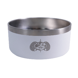 Toadfish-Non-Tipping-Dog-Bowl---White---1052 1052