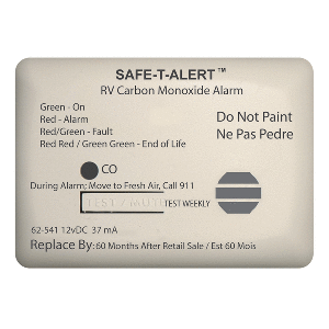 Safe-T-Alert-62-Series-Carbon-Monoxide-Alarm---12V---RV-Surface-Mount---White---62-541-WT 62-541-WT