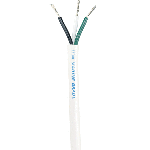 Ancor White Triplex Cable - 14/3 - Sold by the Foot - 1315-FT