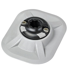 RAILBLAZA-RibPort-Base-w-3M-Backing---Grey---03-4064-51 03-4064-51