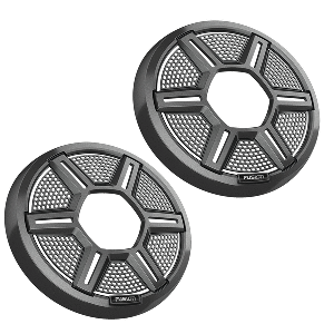Fusion Apollo&trade; 6.5" Shielded Grey Speaker Grilles (Pair) - 010-13290-10