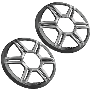 Fusion Apollo&trade; 8.8" Sports Grey Speaker Grilles (Pair) - 010-13292-00