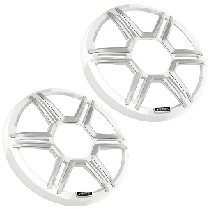 Fusion Apollo&trade; 8.8" Sports White Speaker Grilles (Pair) - 010-13292-01