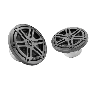 JL-Audio-M3-Series-6.5inch-Marine-Coaxial-Speakers-w-Grey-Metallic-Sport-Grilles---M3-650X-S-Gm---010-03061-00 010-03061-00