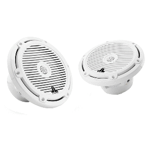 JL-Audio-M3-Series-7.7inch-Marine-Coaxial-Speakers-w-Gloss-White-Classic-Grilles---M3-770X-C-Gw---010-03065-00 010-03065-00