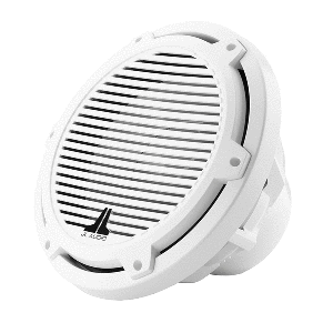 JL-Audio-M3-10inch-Marine-Subwoofer-w-Gloss-White-Classic-Grille---M3-10IB-C-Gw-4---010-03070-00 010-03070-00
