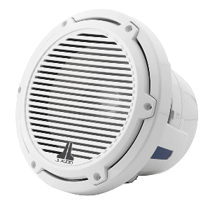 JL-Audio-M6-8inch-Marine-Subwoofer-w-Gloss-White-Classic-Grille---M6-8IB-C-GwGw-4---010-03080-00 010-03080-00