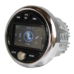 Banshee-Marine-Audio-Banshee-Marine-3inch-Gauge-Style-Radio-w-Bluetooth---BAR-SU3-1 BAR-SU3-1