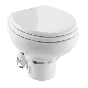 DOMETIC-Dometic-MasterFlush-7120-White-Electric-Macerating-Toilet-w-Orbit-Base---Freshwater---24V---9610007271 9610007271
