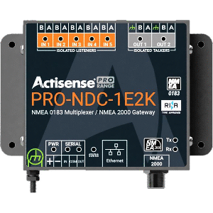 Actisense Intelligent Type Approved NMEA 0183 Multiplexer/NMEA 2000 Gateway CD-106691