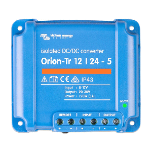 Victron-Energy-Victron-Orion-Tr-Smart-12-24-5A-120W-Isolated-DC-DC-Converter---ORI122410110 ORI122410110