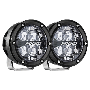 Rigid Industries RIGID Industries 360-Series RGBW 4" Offroad Spot Beam w/RGBW Backlight Pods - Set of 2 - 36402