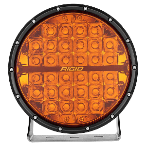 Rigid Industries RIGID Industries 360-Series Amber Pro 9" Offroad Spot Beam w/Amber Backlight Pod - Single - 36522