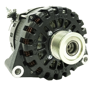 ARCO-Marine-Zeus-24V-4kW-Low-Turn-On-(LTO)-N62-Alternator-w-Clutch-Pulley---4404 4404