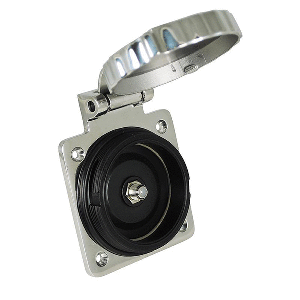 Marinco Stainless Steel Cable TV & Internet Easy Lock Inlet - TV6592