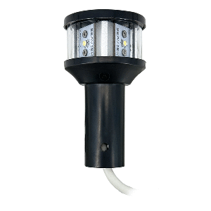 Seaview-12V-C5-Certified-Round-3nm-LED-Combo-Masthead-All-Round-Light---Black---LTBLED12C5BLK LTBLED12C5BLK