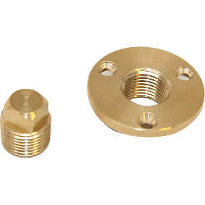 Sea-Dog Garboard Drain & Plug - Machined Bronze - 520040-1