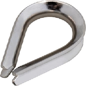 Sea-Dog Heavy-Duty Thimble - Stamped 304 Stainless Steel - 170016