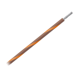 Pacer-Group-Pacer-14-AWG-Gauge-Striped-Marine-Wire-500ft-Spool---Brown-w-Orange-Stripe---WUL14BR-3-500 WUL14BR-3-500