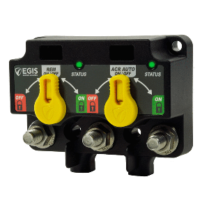 Egis-Mobile-Electric-Egis-Dual-XD-Flex-2---Relay-Relay-w-Knobs---8820-1550 8820-1550