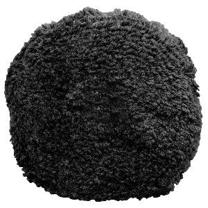 Presta Black Wool Heavy Cutting Pad - 9" - 890140