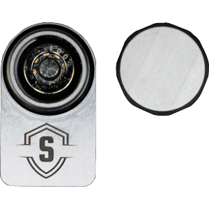 Secure-Outdoors-Elite-Lock---Single---Power-Pole-PV---Silver---SO-EL-S-PV-SV SO-EL-S-PV-SV