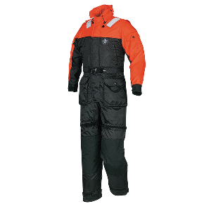 Mustang Survival Mustang Deluxe Anti-Exposure Coverall & Worksuit GS Version - Orange/Black - Small - MS2175GS-33-S