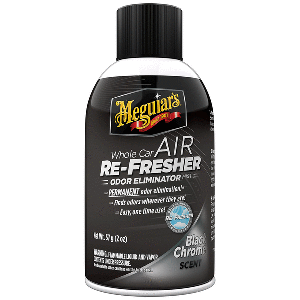 MeguiarftS-MequiarftS-Whole-Car-Air-Refresher-Odor-Eliminator---Black-Chrome-Scent---G181302 G181302