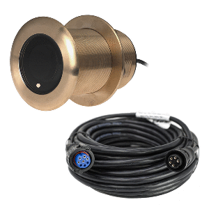 Airmar B60 Thru-Hull Transducer 12&deg; Tilt, 8-Pin Garmin Connector, Depth & Temperature