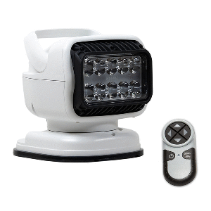 Golight GT Series LED Hybrid Portable Light w/Permanent Shoe Mount Handheld Wireless Remote - 12V - White - 79008GT