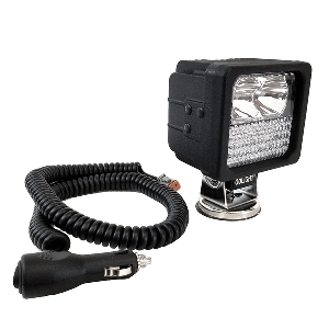 Golight GXL LED Hybrid Portable Work Light Series Magnetic Mount w/No Remote - 12V - Black - 40235