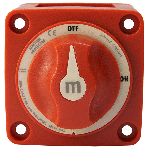 Egis M-Series 300A Battery Switch Off/On Knob Actuator