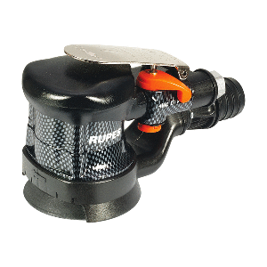 RUPES Pneumatic Random Orbital Palm Sander w/75mm Velcro Pad & Dust Extract (Central Vac)