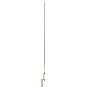 Scout 3' Stainless VHF Whip 3dB w/Bracket f/Sailboats - No Cable