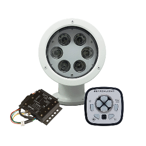 ACR Electronics ACR RCL-50 LED White Searchlight w/URP-103 Wired Point Pad & URC-104 Master Controller - 1982