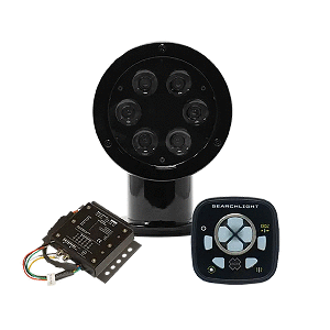 ACR Electronics ACR RCL-50 LED Black Searchlight w/URP-103 Wired Point Pad & URC-104 Master Controller - 1983