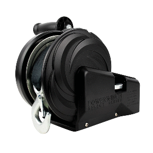 Powerwinch Select Series Winch 1,800lb, 2 Speed, 6" Crank Arm - Carbon Black