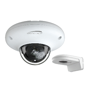 Speco Tech Speco 4MP H.265 Mini Dome AI IP IR Camera w/Wall Bracket - 2.8mm Lens - White - O4P4N